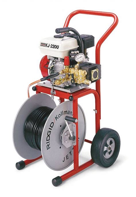 Ridgid Gas Powered For 1 14 In To 6 In Pipe Water Jetter Drain