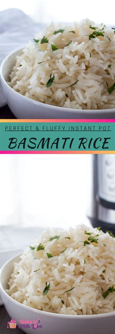 And by 'good basmati rice' i mean beautiful, fluffy individual strands of rice—the kind that you see in restaurants. This Instant Pot Basmati Rice is the easiest way ever to ...