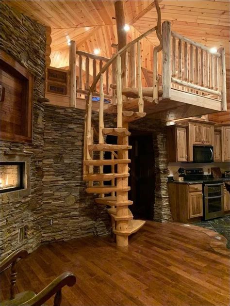 55 Amazing Loft Stair For Tiny House Ideas