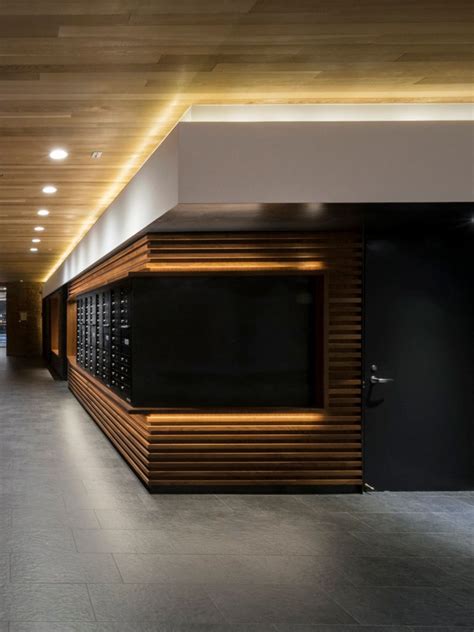 While road design focuses primarily on vehicular movement. RES4 modern lobby design for a residential apartment ...