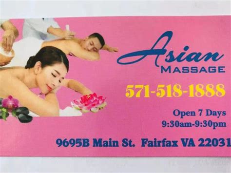 Asian Massage 16 Photos 9695 Main St Fairfax Virginia Beauty And Spas Phone Number Yelp