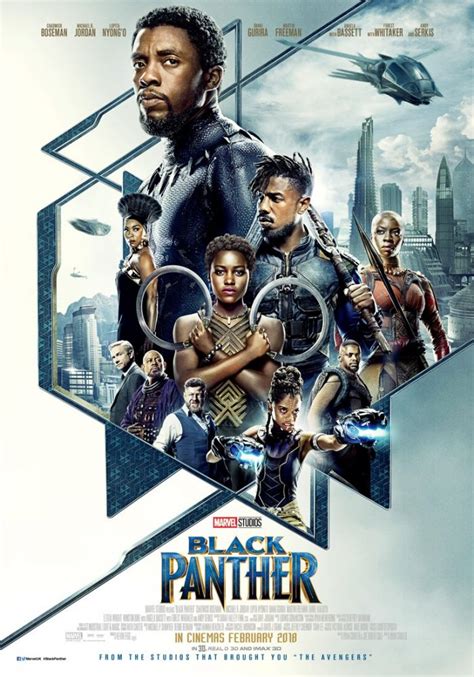 La Nouvelle Affiche Officielle De Black Panther Dévoilée Par Les