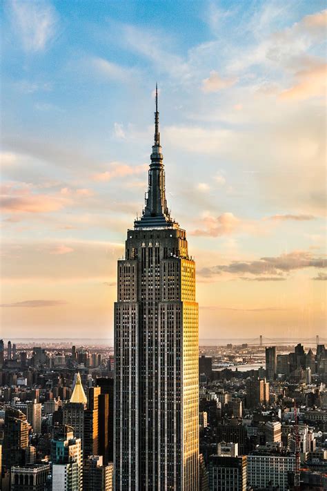 Hd Wallpaper Empire State Building New York City Skyscraper