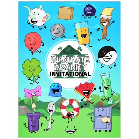 Inanimate Insanity Poster Official Inanimate Insanity Merch Creator Ink