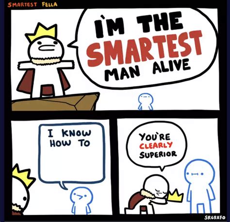Im The Smartest Man Alive Blank Template Imgflip