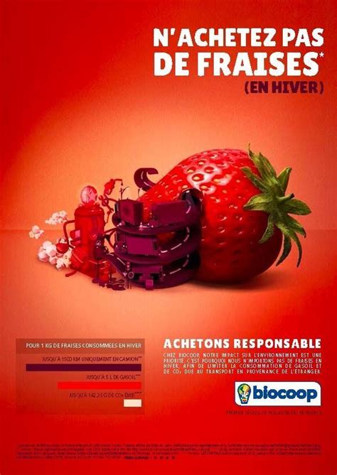 Une Affiche Publicitaire D Un Produit Alimentaire Recherche Google Biocoop Gaspillage
