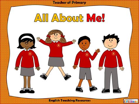 All About Me Teaching Resources