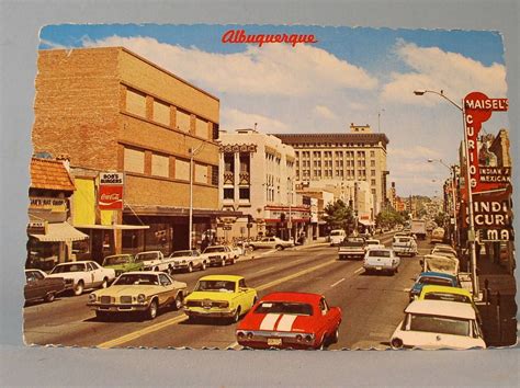 Downtown Albuquerque In The Late 60s New Mexico History Downtown