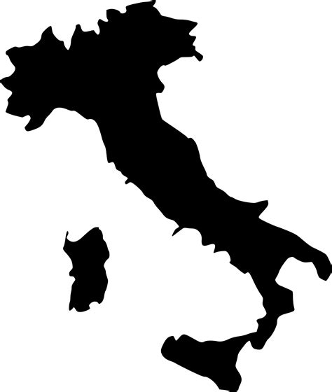 Vector Italy Map Png Location Icon Png Transparent At Vectorified Com