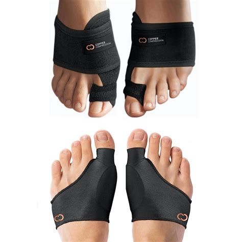 Copper Compression Bunion Corrector And Bunion Relief Kit 1 Pair Of