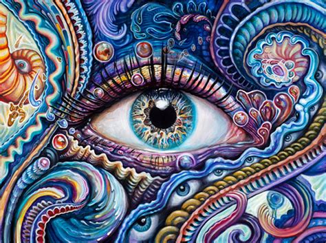 Trippy Art Drawings And The Psychedelic Influence On Human Expression Mycrodose™