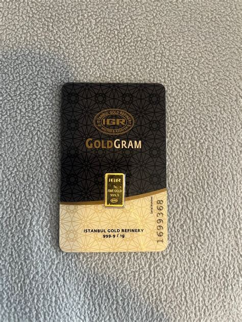 1 Gram Gold Igr Sealed Catawiki