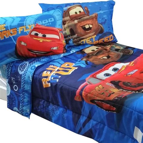 Find cars from a vast selection of comforters & sets. Cute Disney Cars Full Bedding Set Lightning McQueen ...