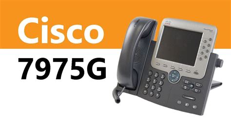 The Cisco 7975g Ip Phone Product Overview Youtube