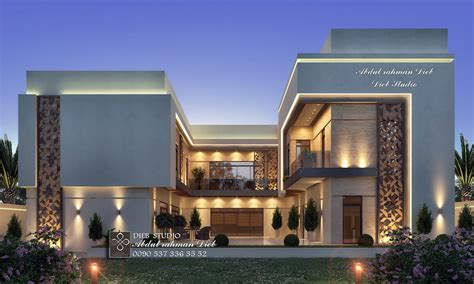 Luxury Modern Style Villa On Behance