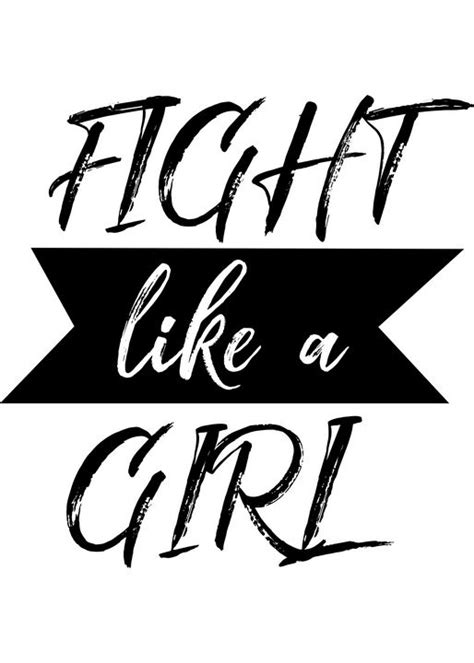 Fight Like A Girl Perfect Designers Digital Art People And Figures Female Form Other Female