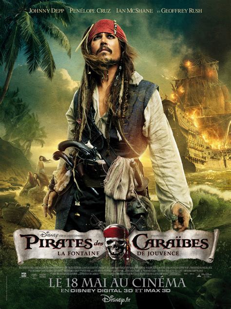 Pirate Des Caraibe 4 En Streaming - Pirates des Caraïbes 4 - toutes les affiches françaises
