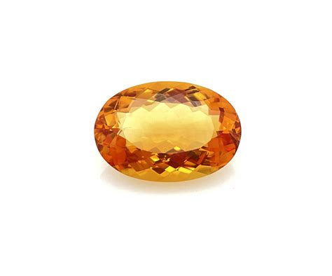 Lot Ct Oval Mixed Cut Natural Golden Citrine Gemstone