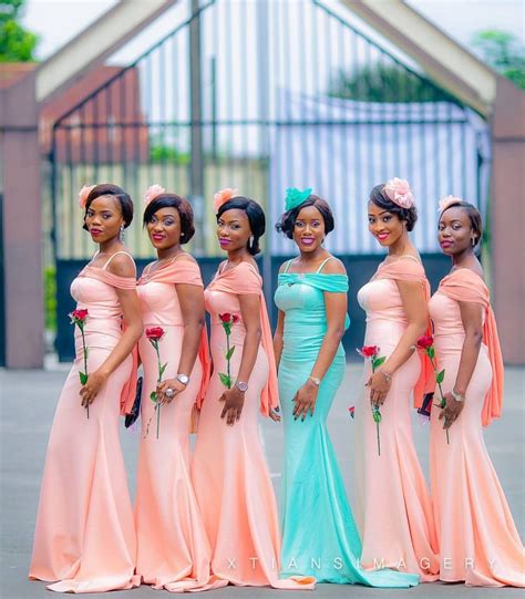 Nigerian Bridesmaid Dresses