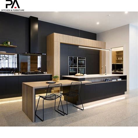 European Style Frameless Kitchen Cabinet Designs Modern Modular