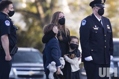 photo tribute and lying in honor ceremony for us capitol police officer william evans