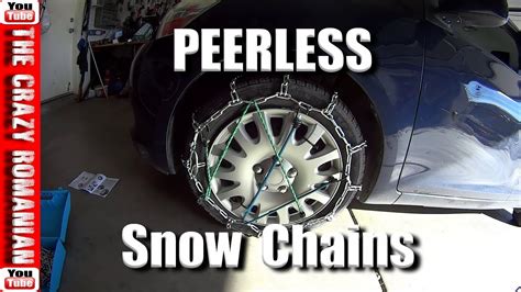 How To Put On Peerless Tire Chains Update