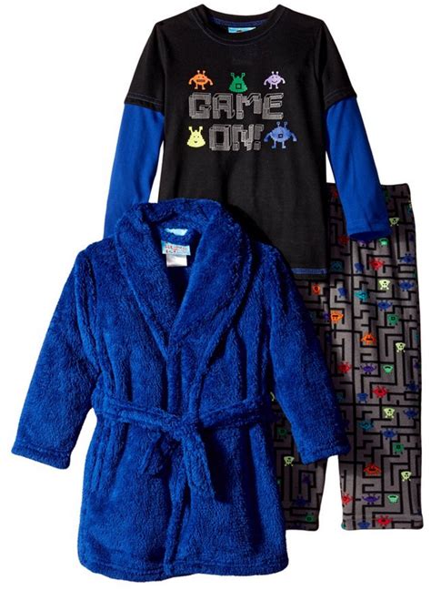 Toddler Boys Pajama And Robe Sets