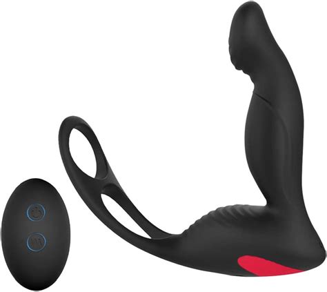 Buy In Remote Control Prostate Massager Vibrator With Penis Ring