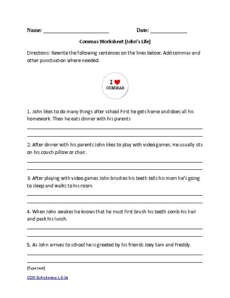 Printable Worksheets For 8th Grade