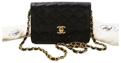 Chanel Timeless Black Leather Ref255484 Joli Closet