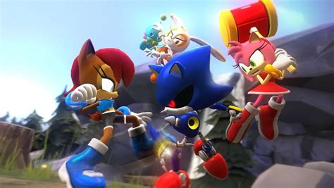 Sally Amy Cream And Cheese Vs Metal Sonic Hedgehog Game Sonic The