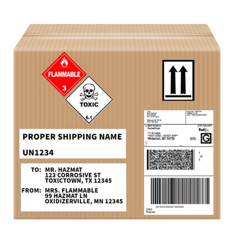 Dangerous Goods Shipping Lab Samples Maine Labpack