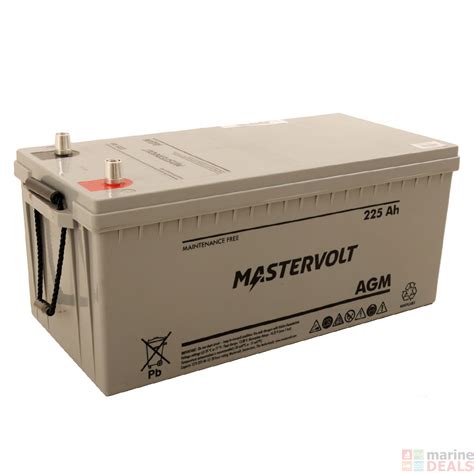 Mastervolt Mv 12v 225ah Agm Battery Group 8d Batteries Rv