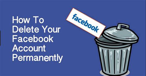 How To Delete Facebook Account Permanently ~ Appsng