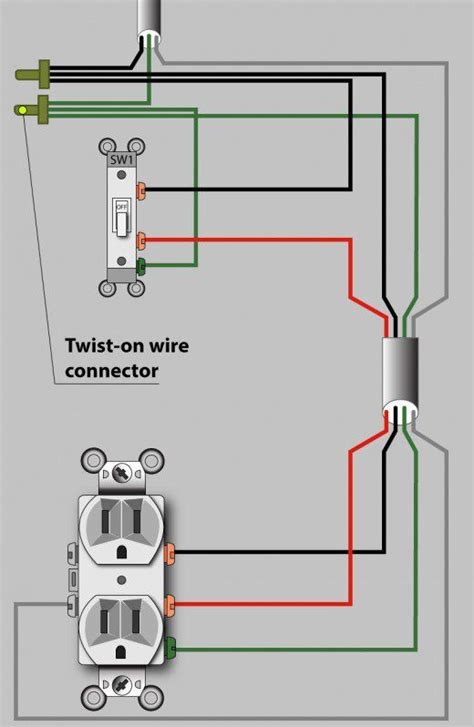How To Hook Up Electrical Outlet And Light Switch Wiring Diagrams