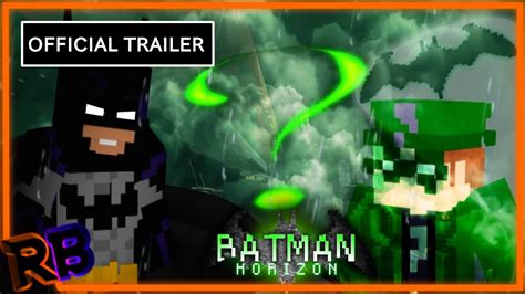 Batman Horizon Official Trailer A Minecraft Machinima Preview