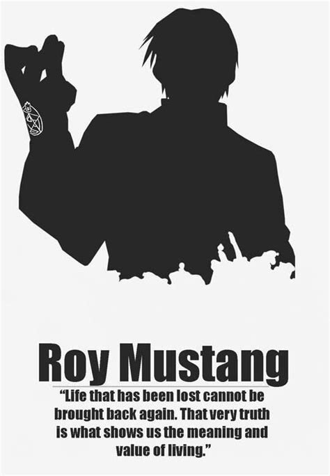 Roy Mustang Fmab Fullmetal Alchemist Brotherhood Fullmetal