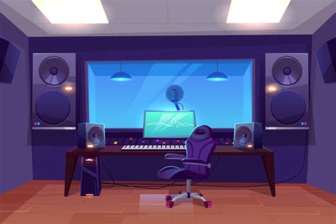 Music Studio Illustrations Royalty Free Vector Graphics And Clip Art