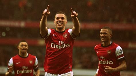 🥇 Arsenal Fc Premier League Football Teams Gunners Podolski Wallpaper