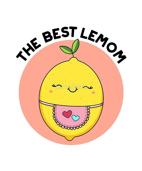 Lemom Fruit Food Pun Sticker By Punnybone Funny Food Puns Lemon Puns