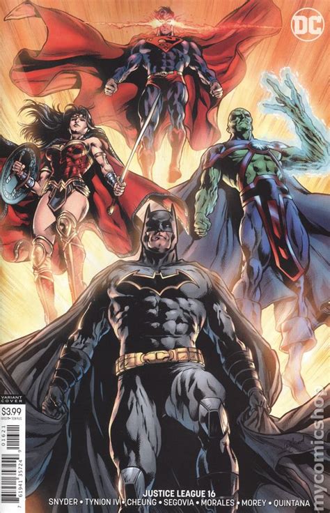 Justice League 16 2019 Jim Cheung Main Cover Dc Comics Nm Collectibles