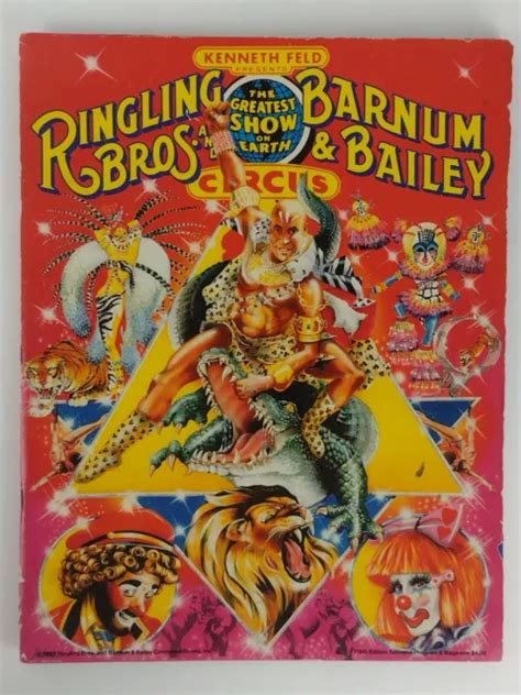 Ringling Brothers Barnum Bailey Circus Th Edition Vtg