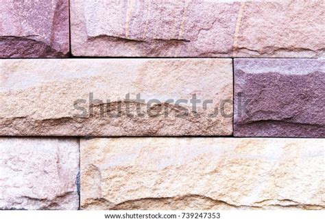 Sandstone Block Wall Texture Stock Photo 739247353 Shutterstock