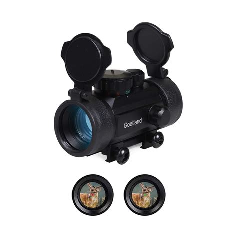 Buy Goetland 30mm Reflex Rifle Scope Red And Green Dot Sight With Flip Up