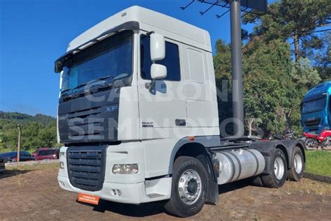 caminhão daf xf105 ftt 510a 6x4 ano 2017 2017 videira sc daf caminhões máquinas pesadas