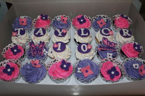 Yummycake, the largest online cake shop invents some best anniversary cakes. Girlie Cupcakes For A Special 10-Year-Old - CakeCentral.com