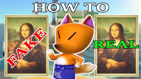 Animal Crossing New Horizons How To Spot A Fake Painting In 1 Easy Step