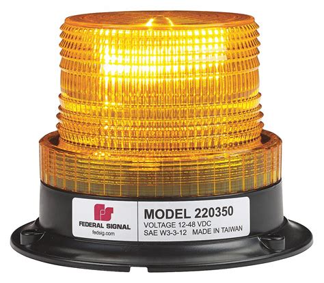 Federal Signal Beacon Light 1 Flash Patterns Vehicle Lighting