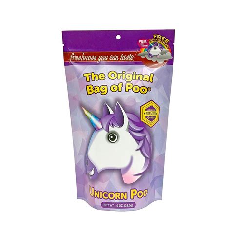 The Original Bag Of Poo The Original Bag Of Poo Unicorn Poop Purple
