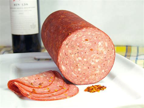 Thuringer Salami Farm Style Euromaster Small Goods And Fine Foods Sydney